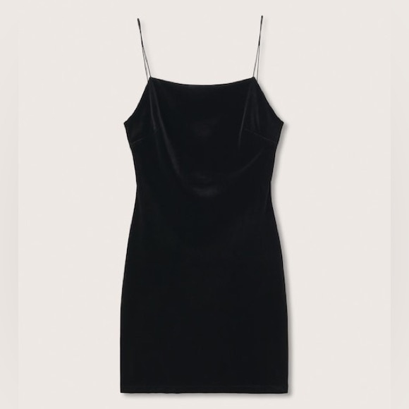 Mango Velvet Mini Dress - Picture 2 of 6